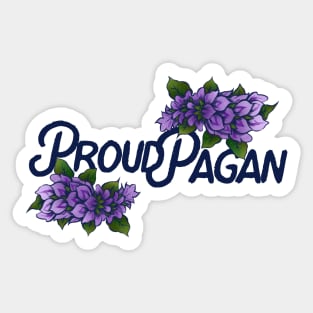 Proud Pagan Sticker